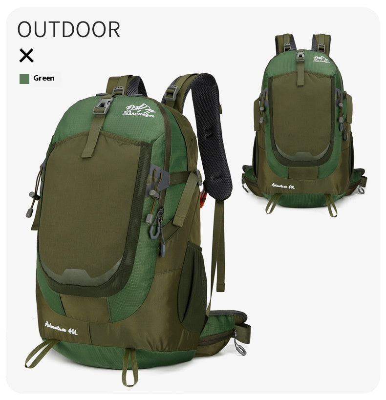 New Outdoor Large Capacity Backpack Mountaineering Unisex Hiking Cycling Travel
