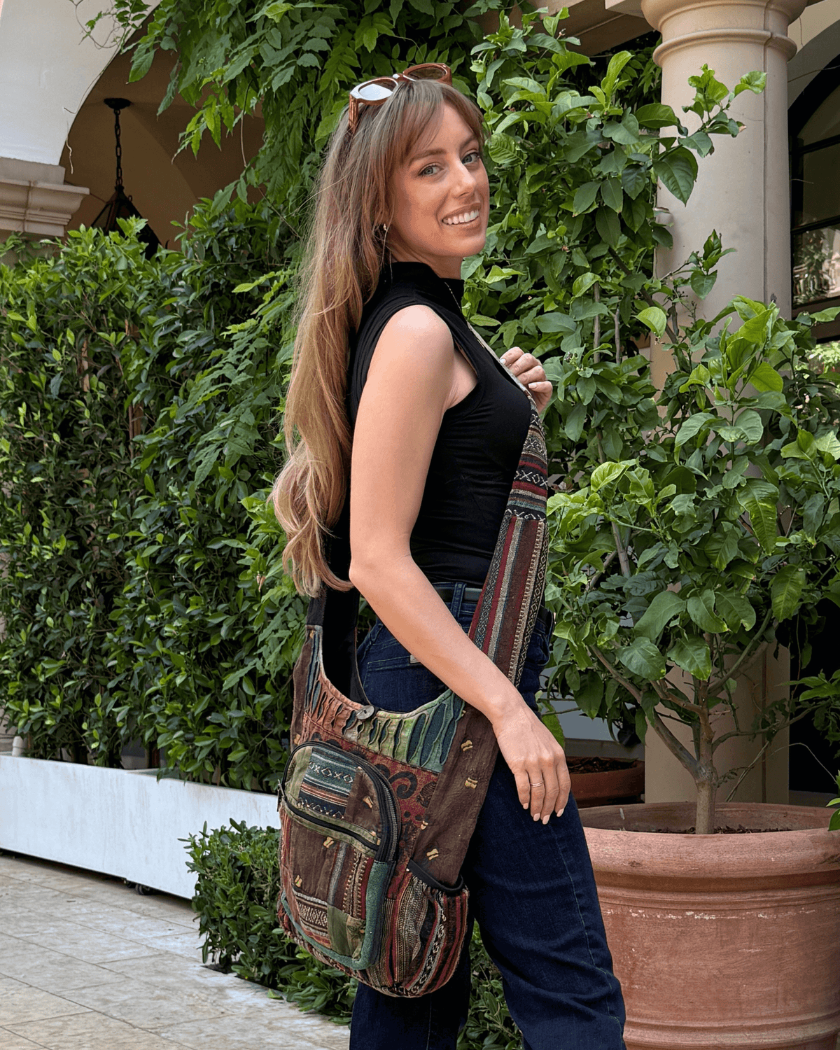 Kathmandu Collection Bee Hobo Bag