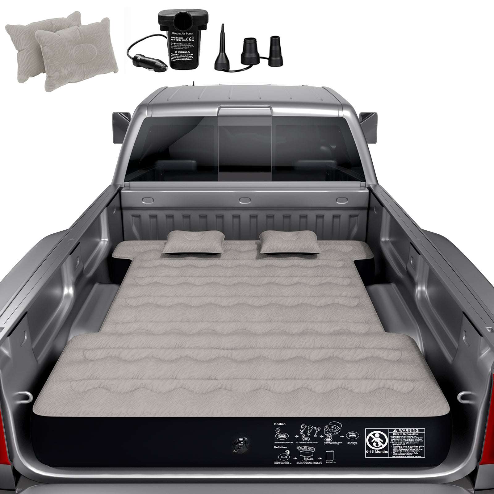 DikaSun GMC 5.5-5.8ft | 6-6.5ft Truck Bed Air Mattress