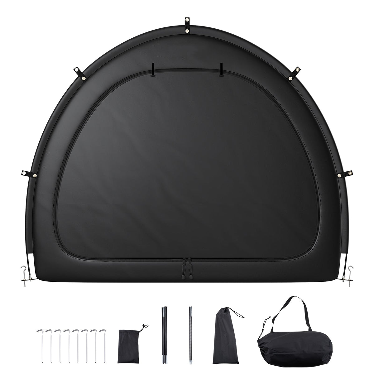 Outdoor Bike Storage Tent with Waterproof Oxford Fabric - Fits 4 to 5 Bikes