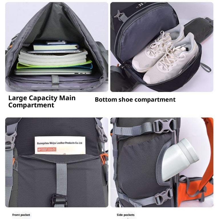 Hiking Backpack Outdoor Professional Large Capacity 35L
