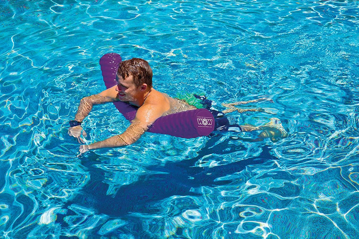 WOW Watersports Dipped Foam Pool Noodle Purple