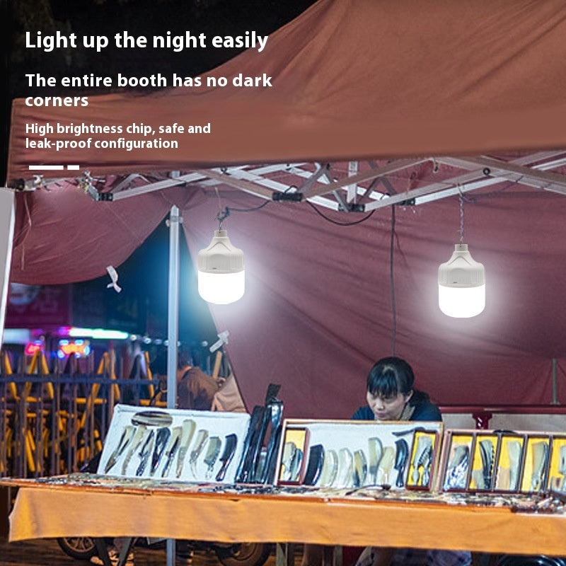 Led Stall Night Market Stall Light Outdoor Camping Charging Wireless Lighting