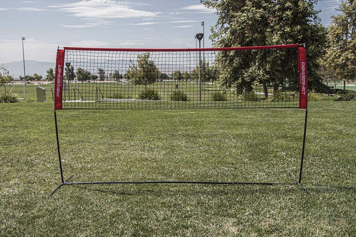 PowerNet Portable 10x3 Ft Net for Tennis Badminton Volleyball Pickellball (1050)