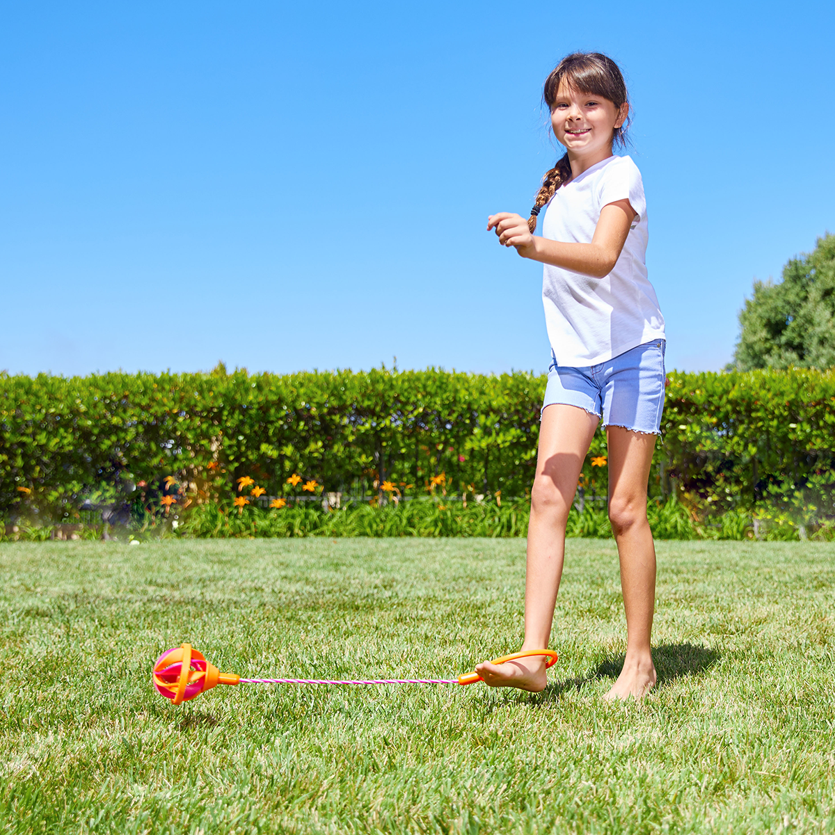 Hula Hoop Flexi Skipper, Orange