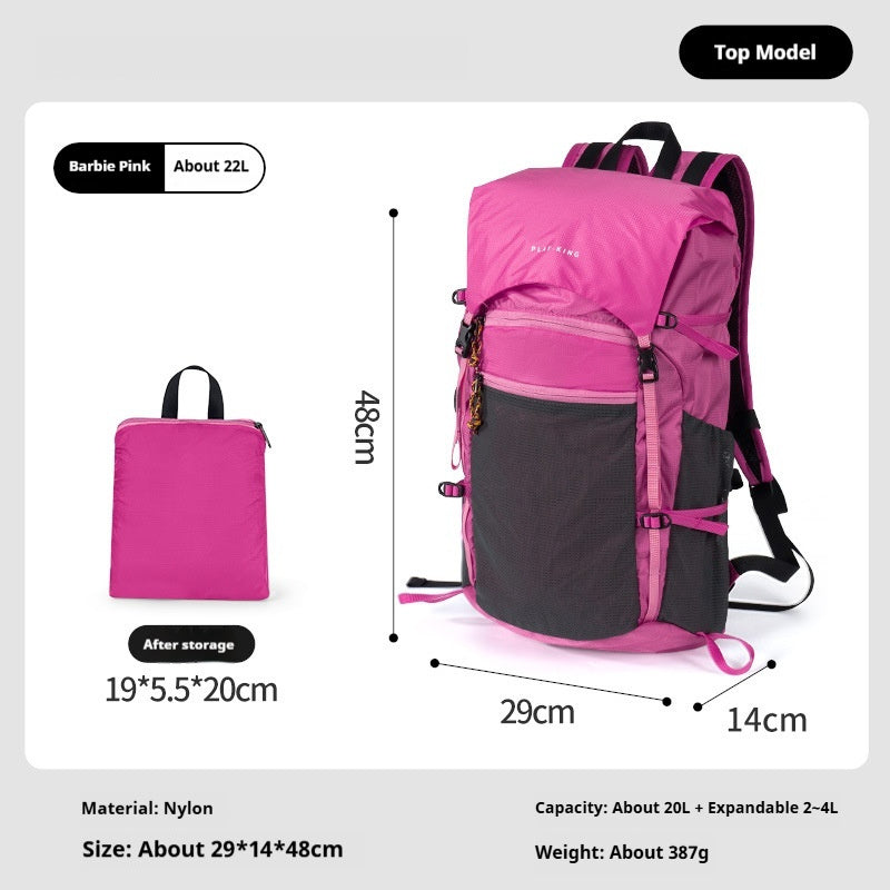 Outdoor Professional Waterproof Mountaineering Backpack Flip Hiking Backpack