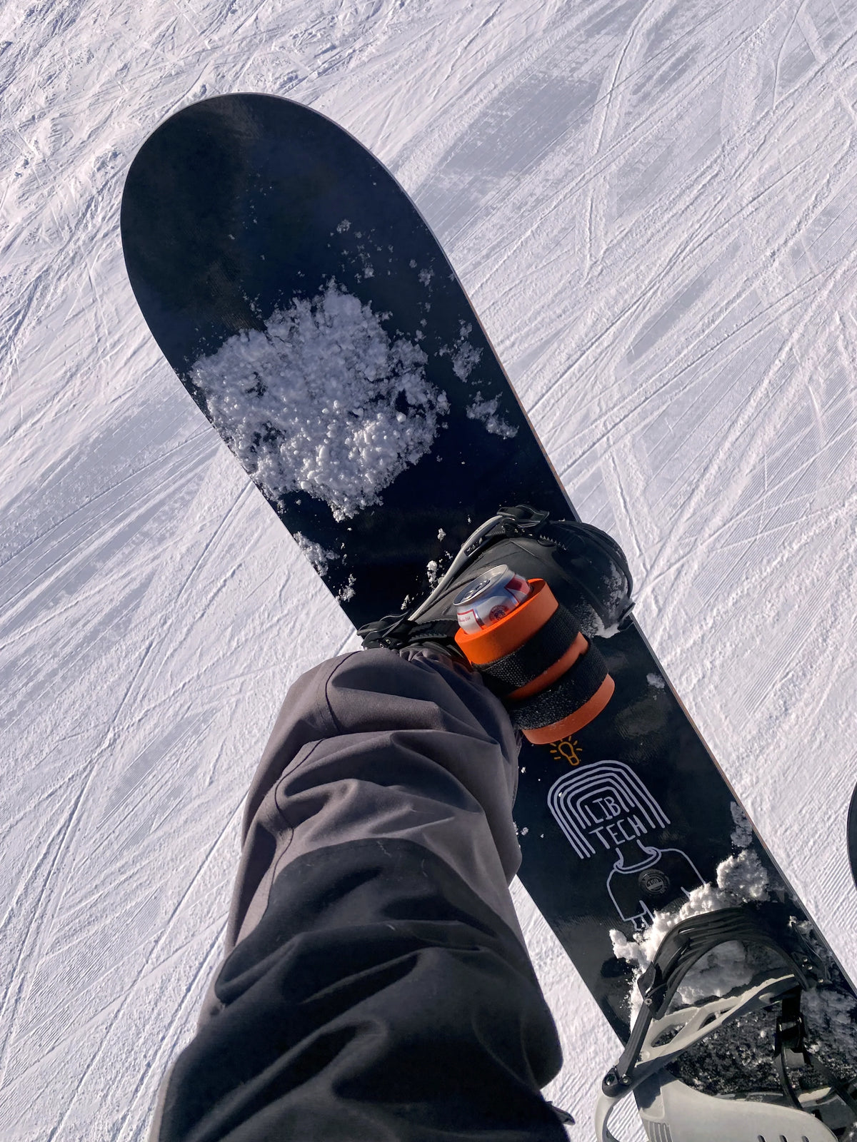 Beer Binding PRO — Ski & Snowboard Beer Can Holder