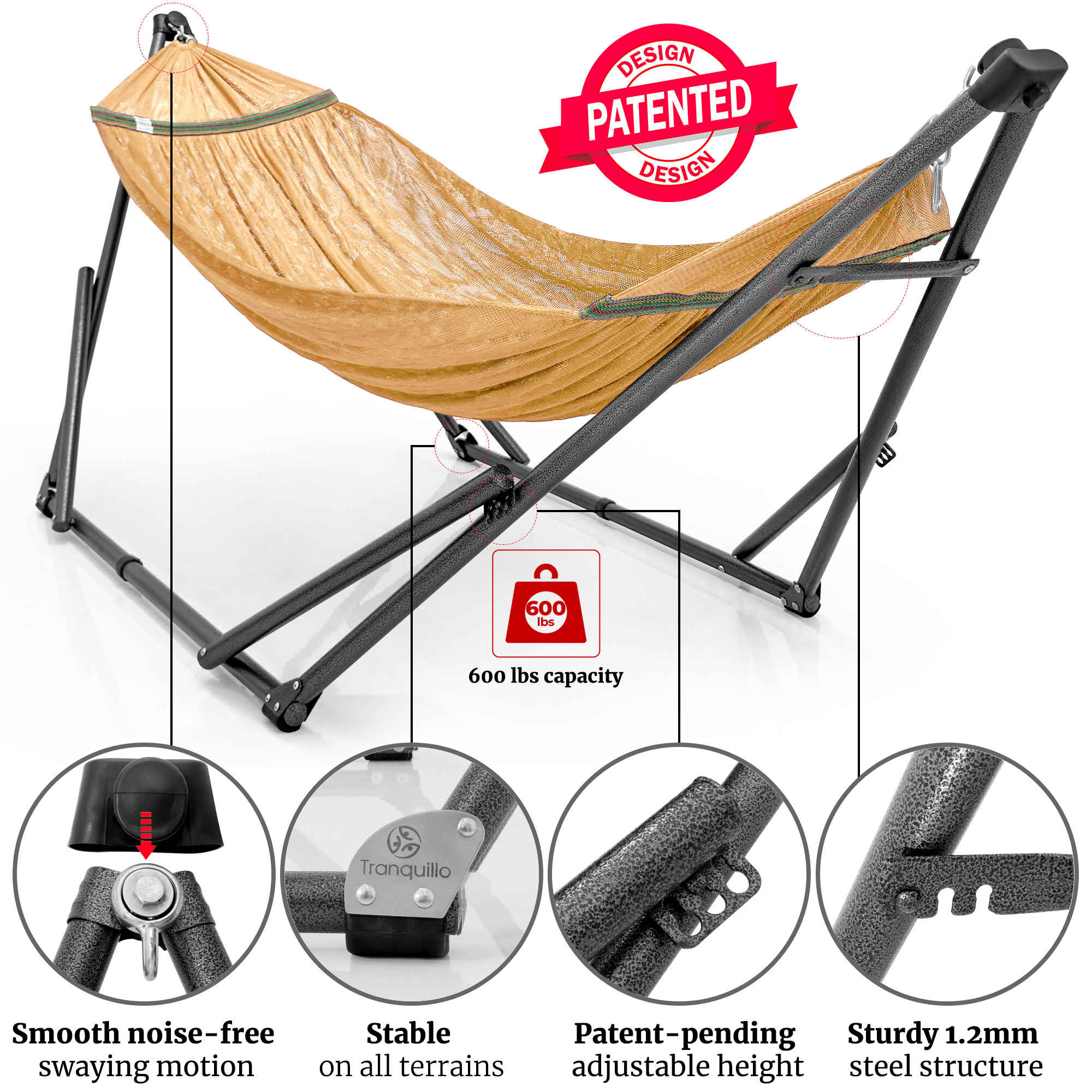 Comfort Set Original Hammock Stand