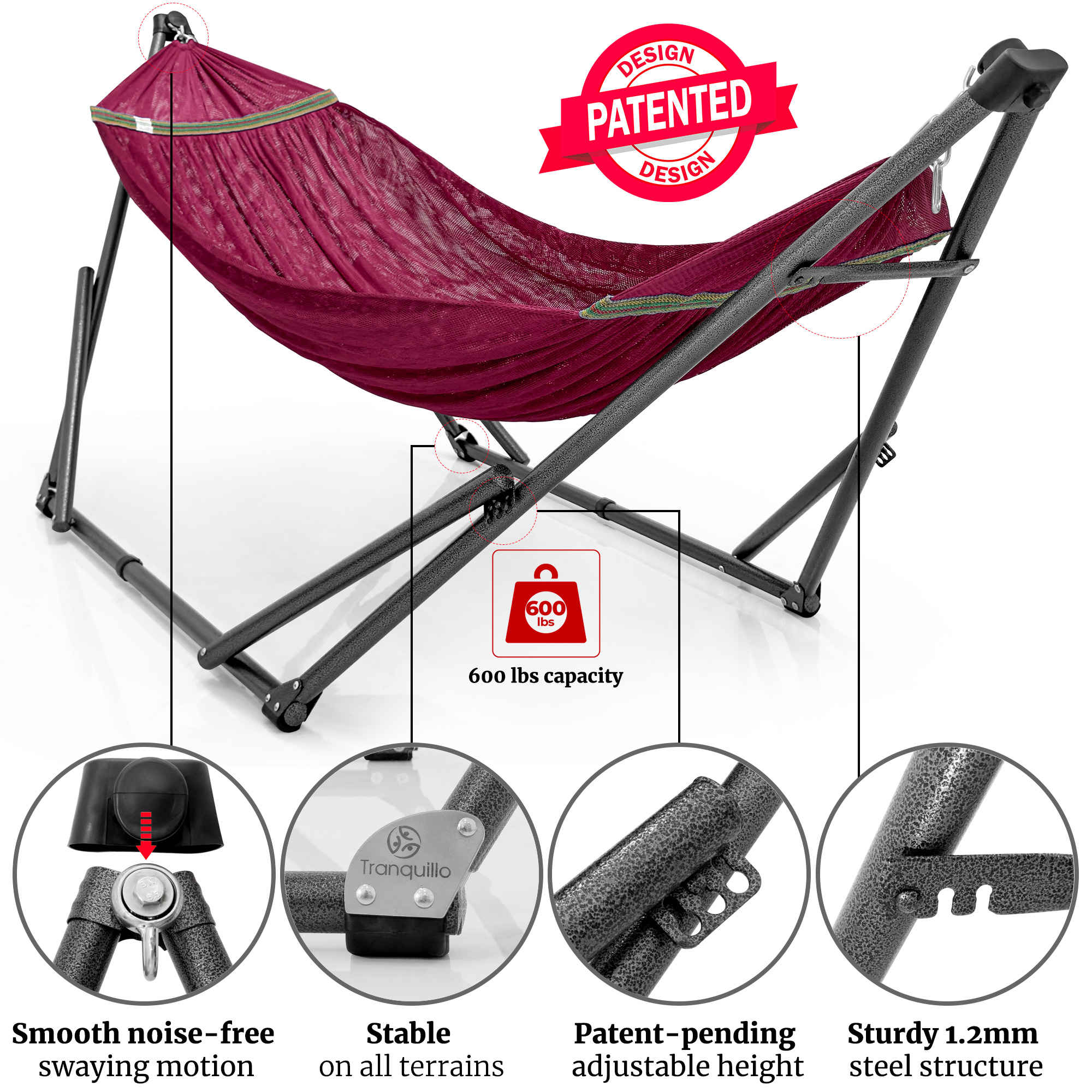 Comfort Set Original Hammock Stand