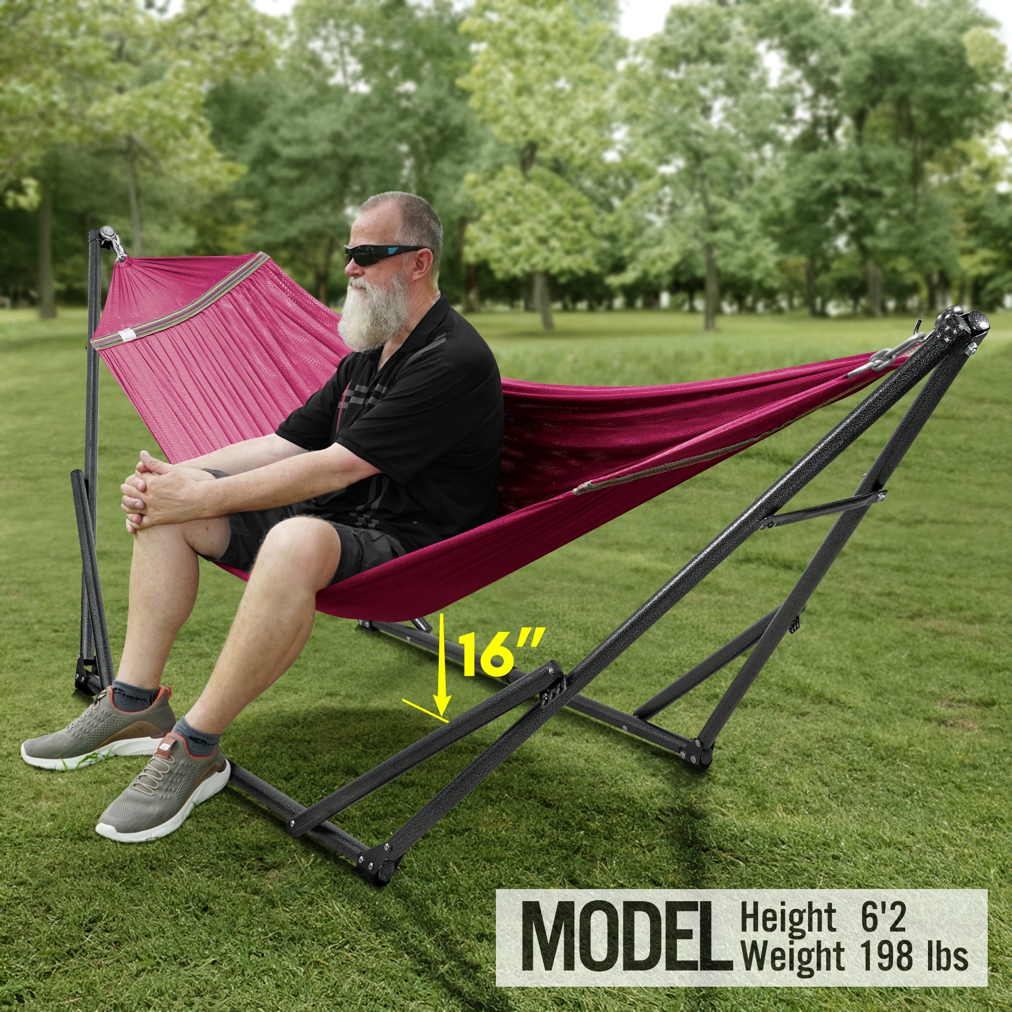 Universal Hammock with Medium Size Stands
