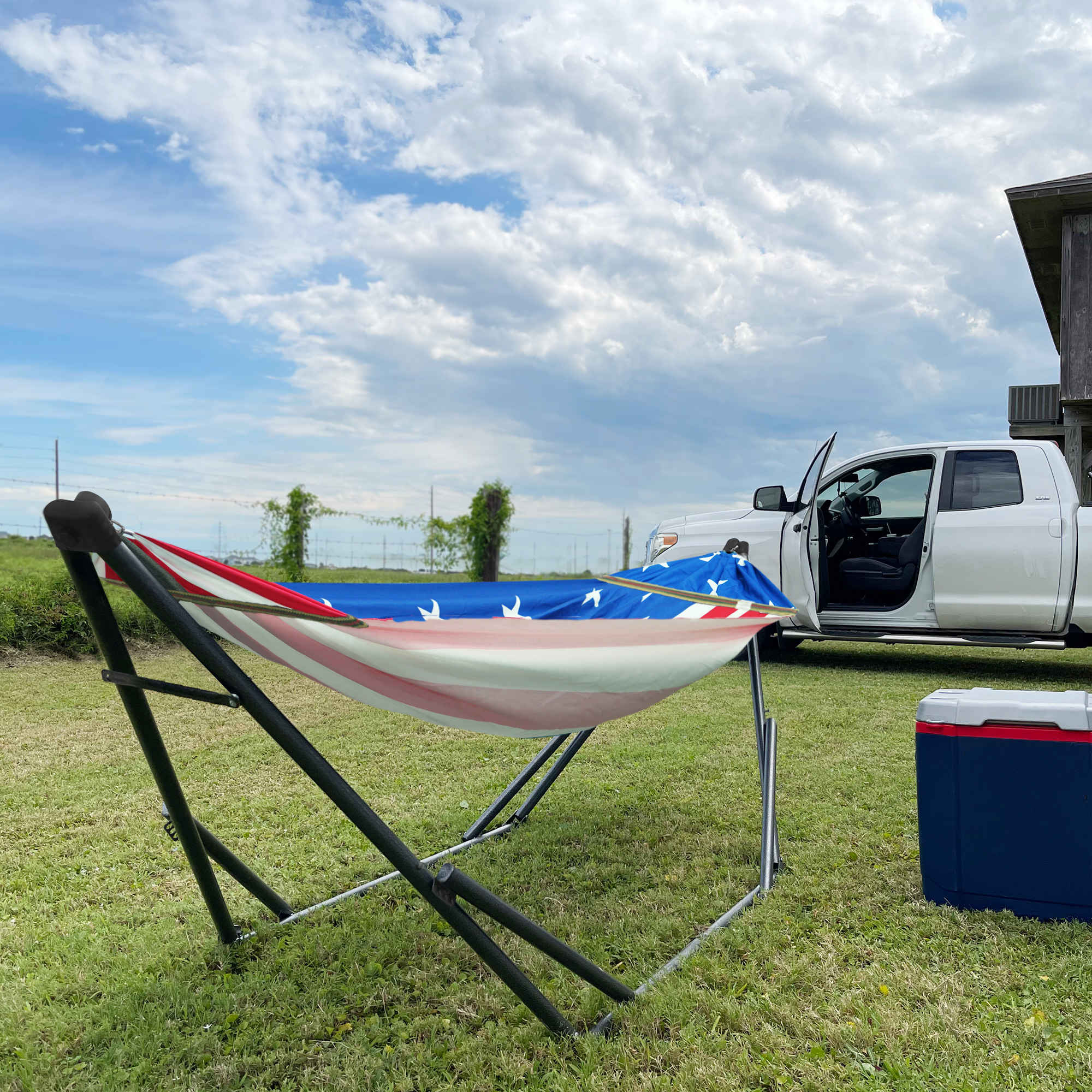Uniki Canvas Hammock with Stand