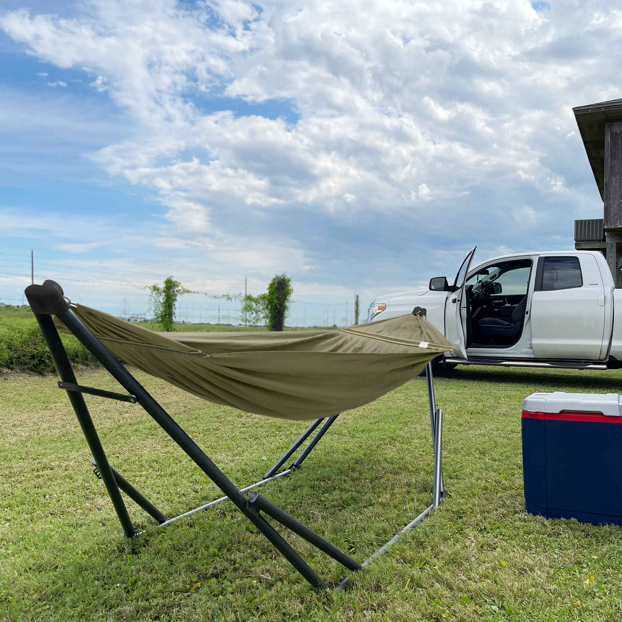 Uniki Canvas Hammock with Stand