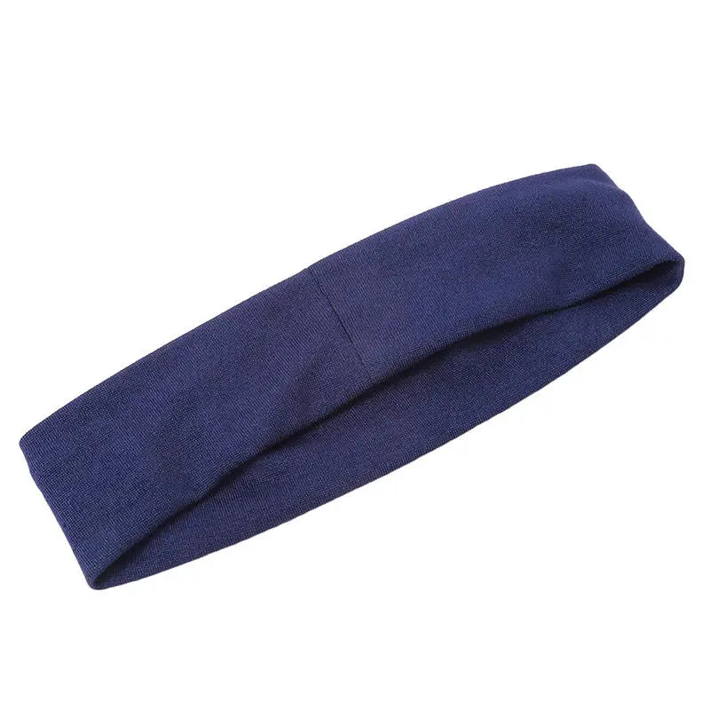 Elastic Knitted Sports Headband for Women – Soft Stretch Hair Band