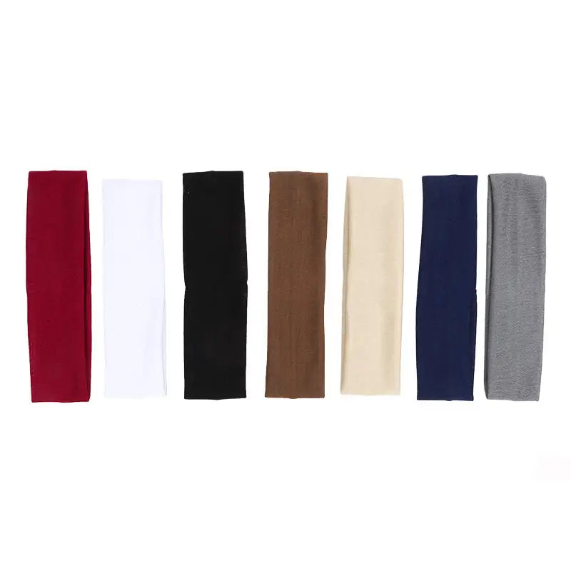 Elastic Knitted Sports Headband for Women – Soft Stretch Hair Band