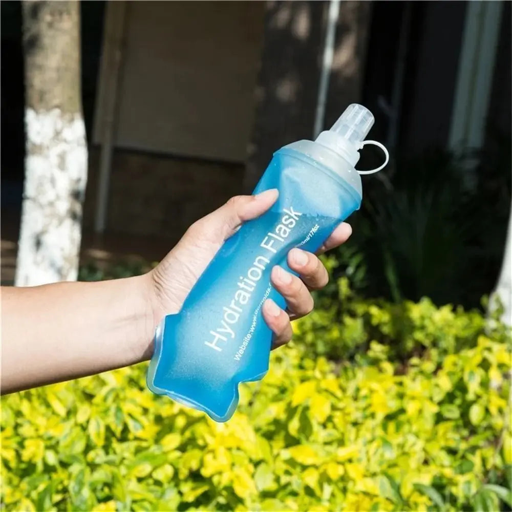 Cycling & Hiking Must Have Compact Collapsible Water Flask