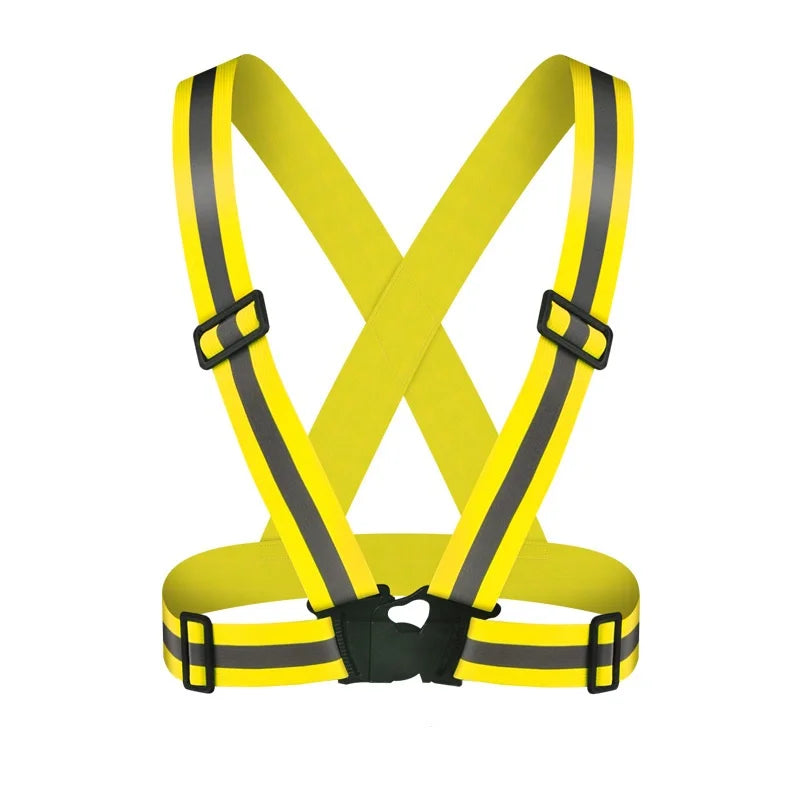 Reflective Safety Vest Night Running Cycling, Construction