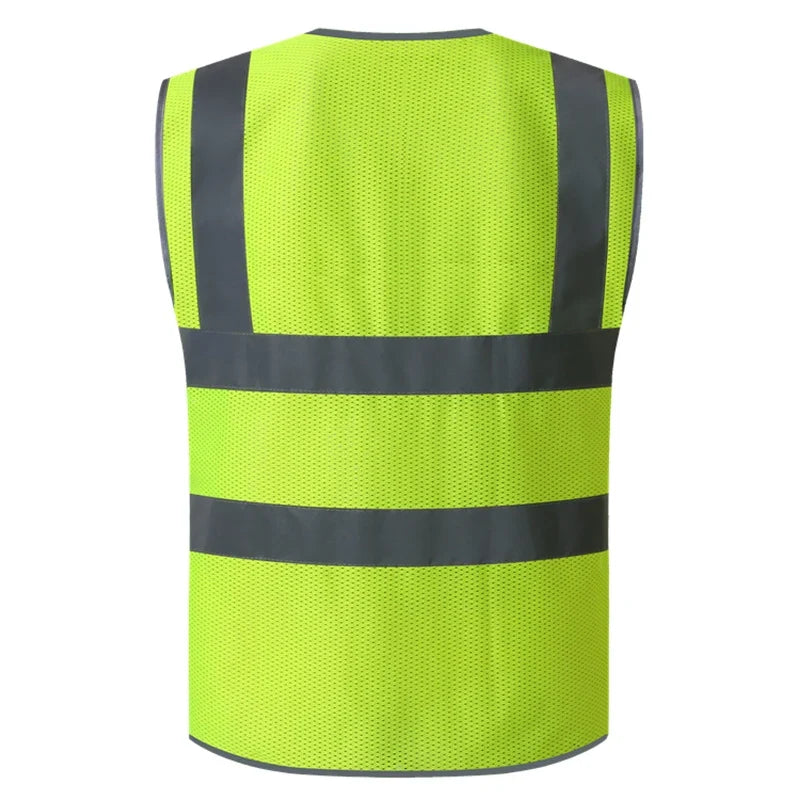 Reflective Safety Vest Breathable Durable Engineer