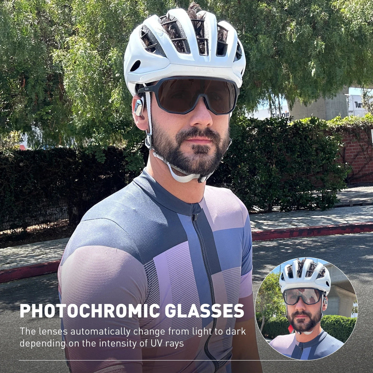 SCVCN UV400 Sports Cycling Sunglasses for Men & Women