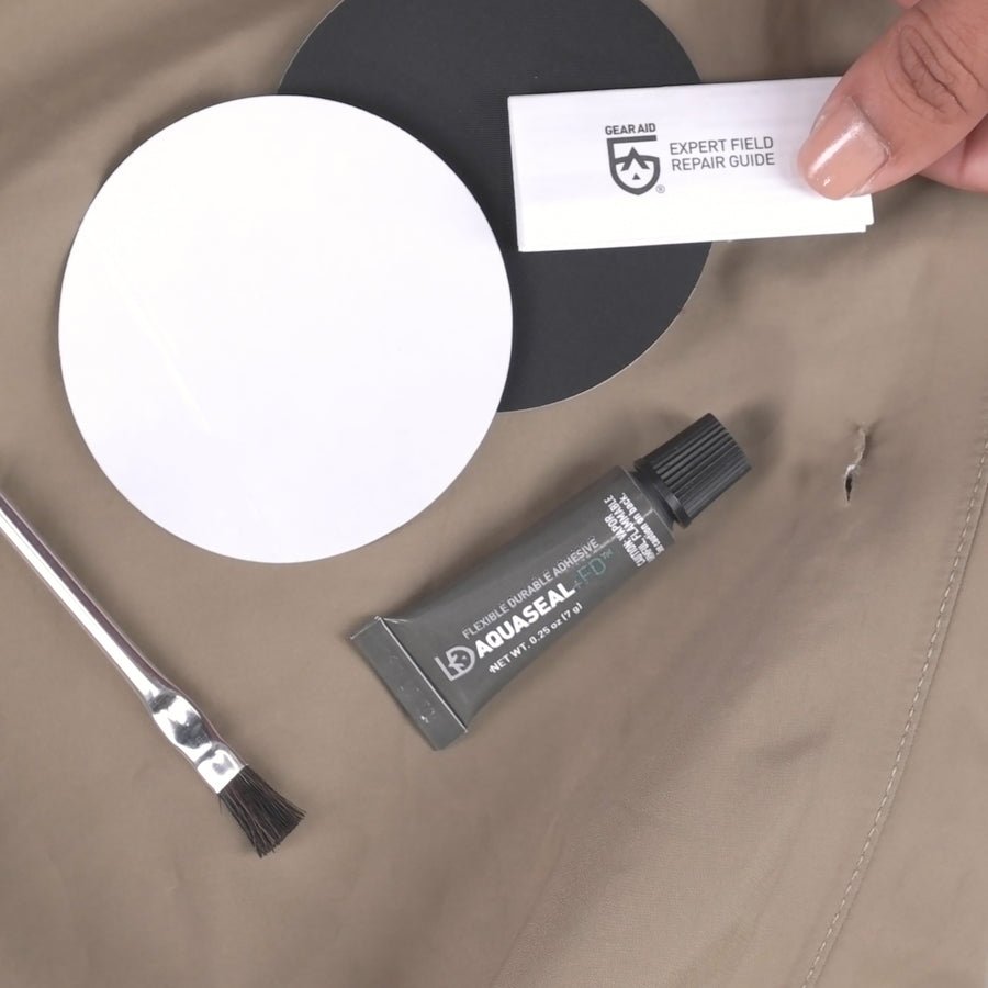 Aquaseal FD Repair Kit - Quick and Permanent Fix Kit for Outdoor Equipment