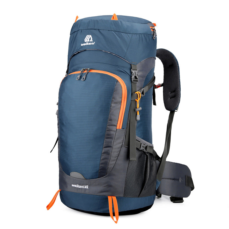 Mountaineering Nylon Hiking Camping Backpack Men