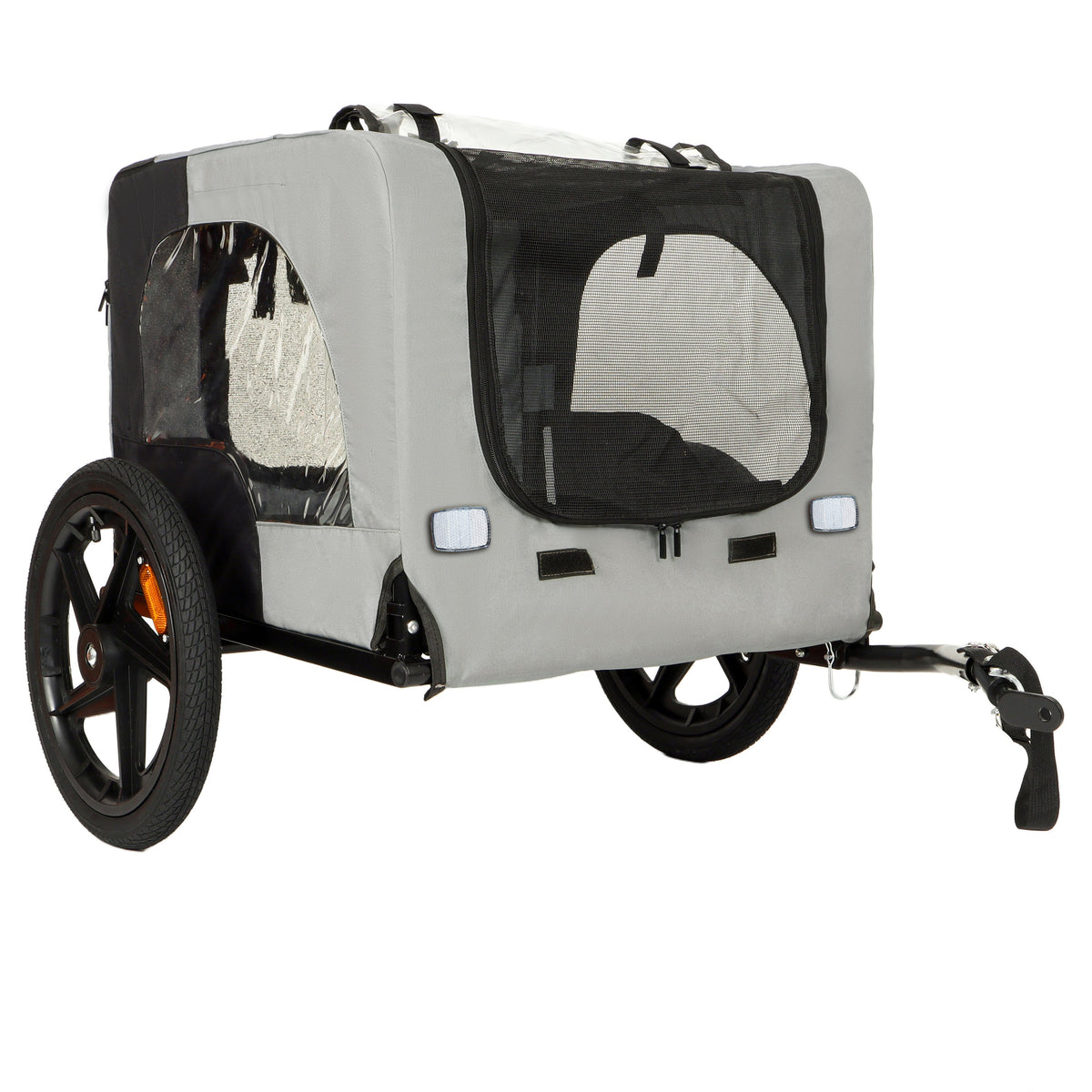 Outdoor Heavy Duty Collapsible Pet Bike Trailer