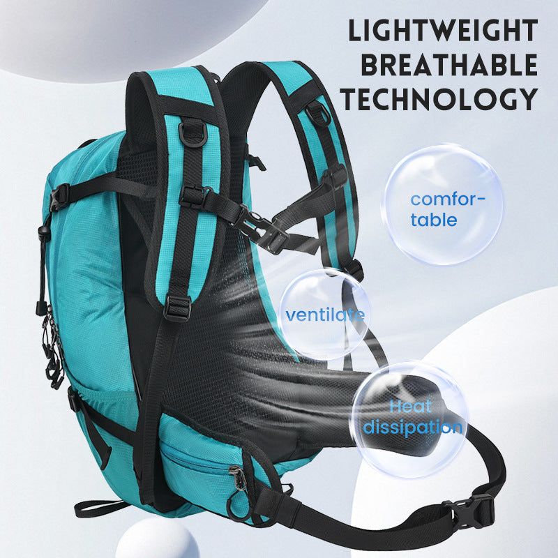 Outdoor Multifunctional Waterproof Hiking Backpack Large Capacity Lightweight Folding Travel