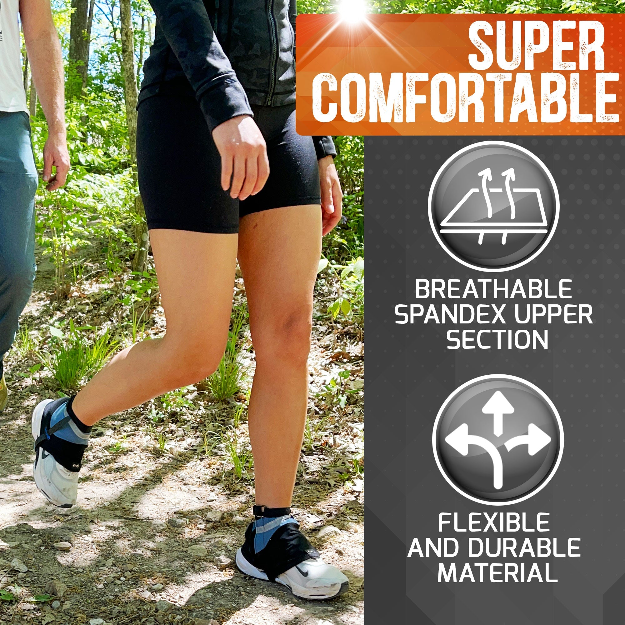 Pike Trail Low Cut Running Thru-Hiker Gaiters