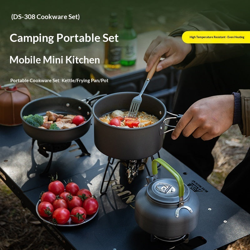 Nonstick Camping Cookware Set