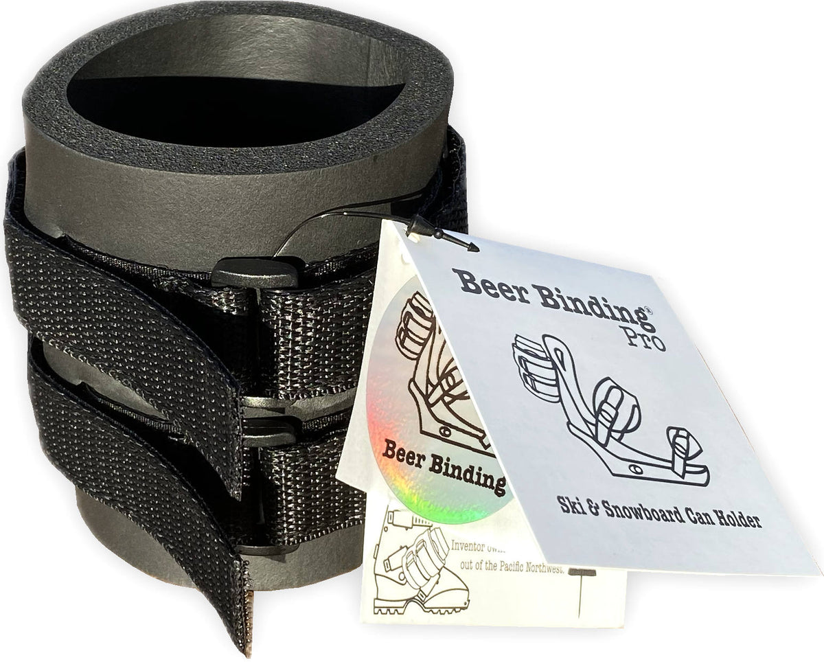 Beer Binding PRO — Ski & Snowboard Beer Can Holder