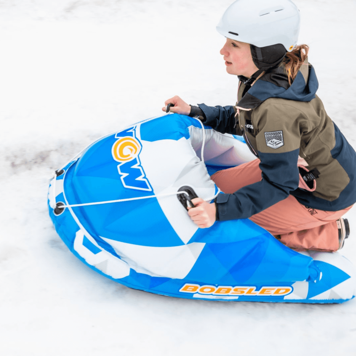 WOW Watersports Snow Tube Bobsled for Kids and Adults