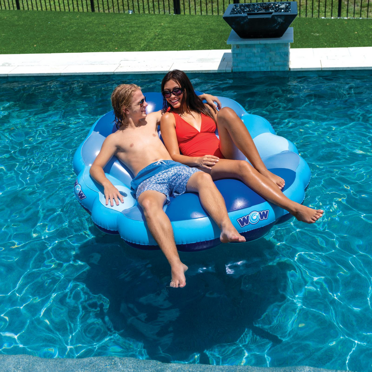 WOW Watersports Indigo Mermaid Shell Lounger Float