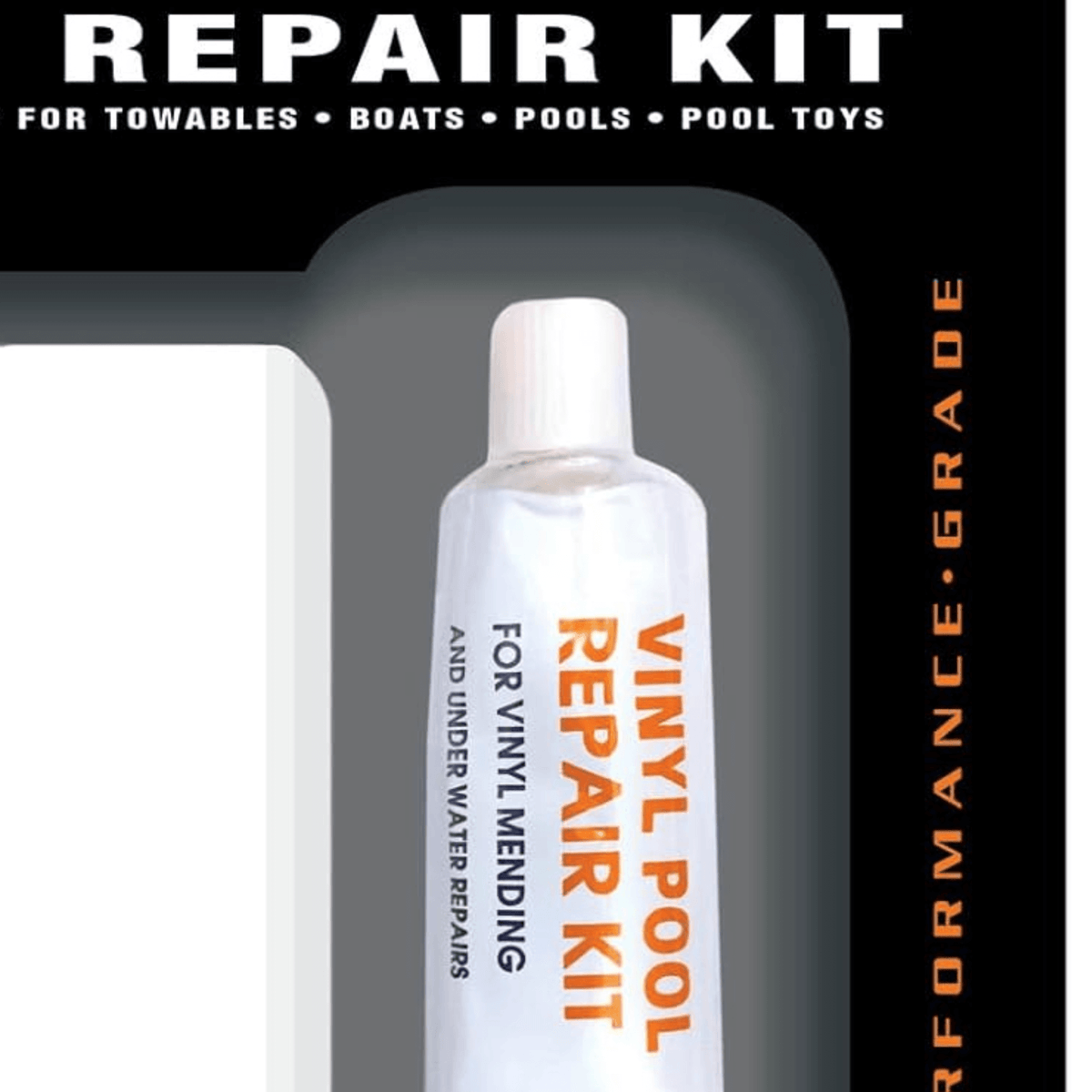 WOW Watersports Vinyl PVC Repair Kit For Boating Tubes Air Mattresses Inflatable Rafts