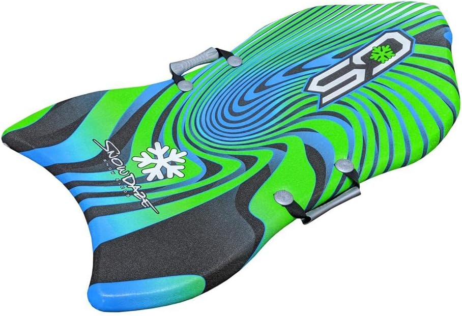 Snow Daze 40inch Warp Speed Snow Sled, Green