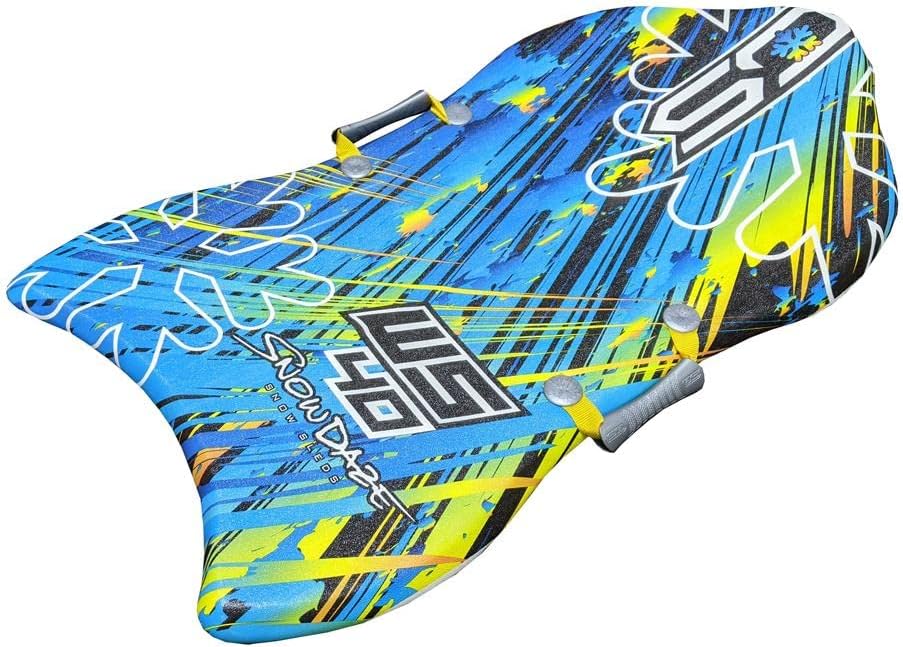 Snow Daze 40inch Warp Speed Snow Sled, Blue