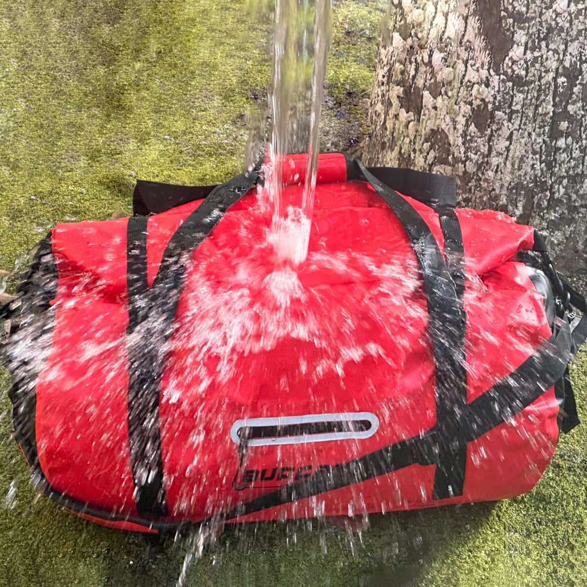 63QT/60L Waterproof Roll-Top Duffel Dry Bag | Thermo-Welded Seams | Kayaking, Fishing & Camping
