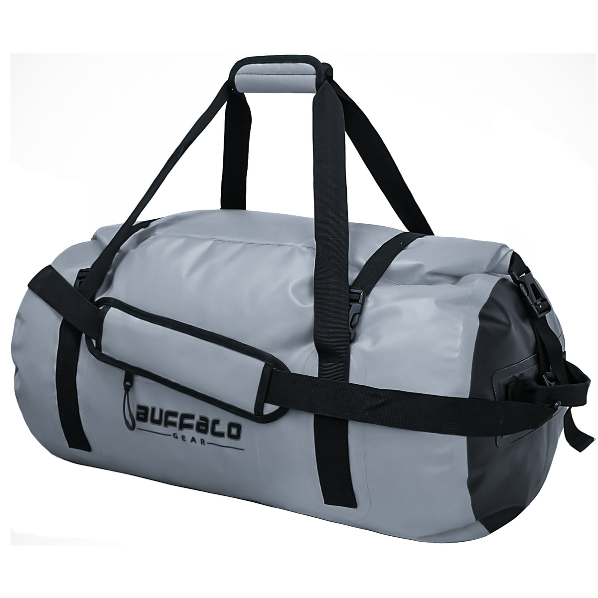 63QT/60L Waterproof Roll-Top Duffel Dry Bag | Thermo-Welded Seams | Kayaking, Fishing & Camping