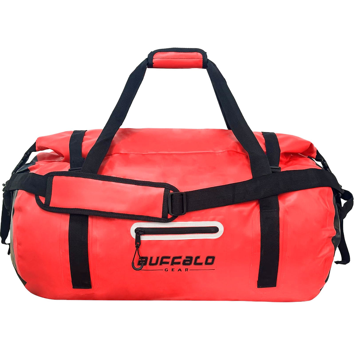 63QT/60L Waterproof Roll-Top Duffel Dry Bag | Thermo-Welded Seams | Kayaking, Fishing & Camping