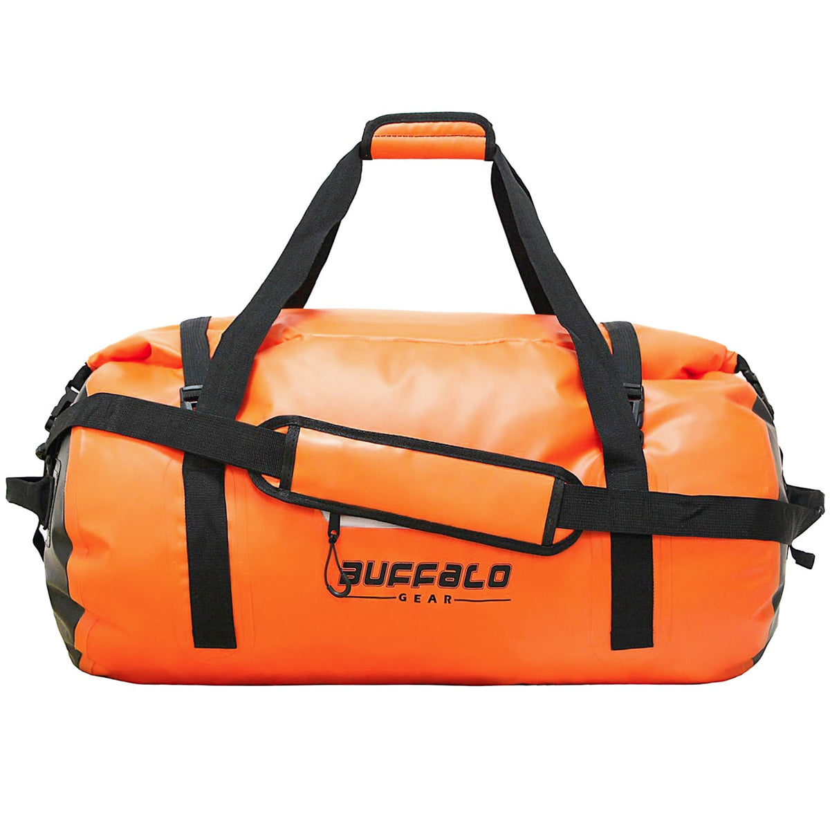 63QT/60L Waterproof Roll-Top Duffel Dry Bag | Thermo-Welded Seams | Kayaking, Fishing & Camping
