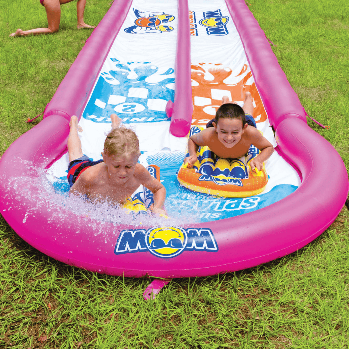 WOW Watersports Pool End for the Giant Backyard Double Lane Lawn Slide
