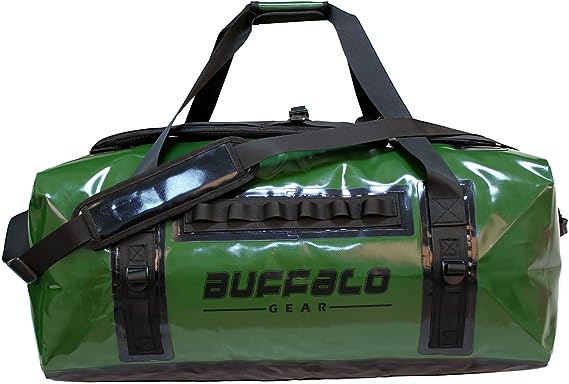 127QT/120L Duffel Dry Bag With Waterproof Zipper | Tear-Resistant Double Stitched | Kayaking, Fishing & Camping