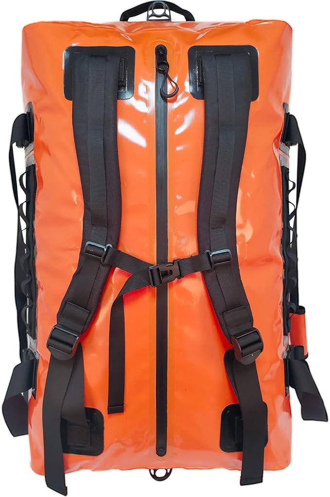 127QT/120L Duffel Dry Bag With Waterproof Zipper | Tear-Resistant Double Stitched | Kayaking, Fishing & Camping