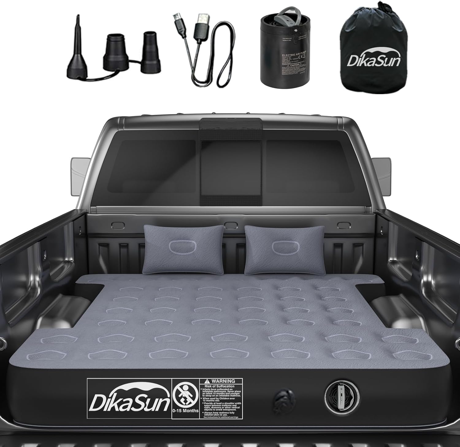 DikaSun GMC  5.5-5.8ft | 6-6.5ft  Truck Bed Air Mattress