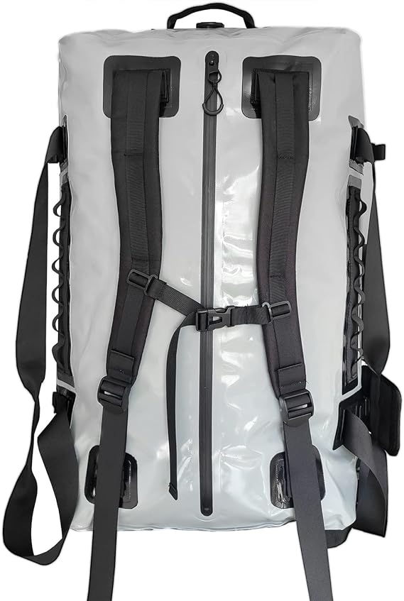 127QT/120L Duffel Dry Bag With Waterproof Zipper | Tear-Resistant Double Stitched | Kayaking, Fishing & Camping