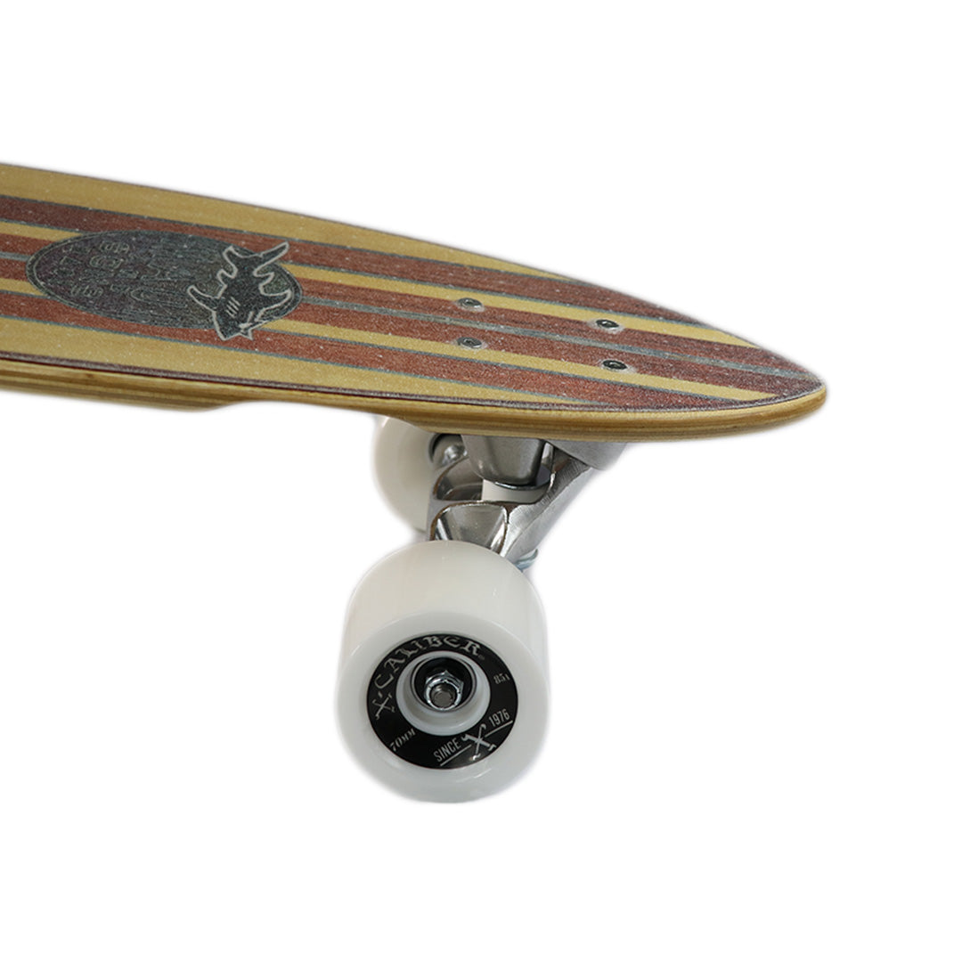 Maui & Sons 30" Kali Style Bamboo Cruiser Skateboard