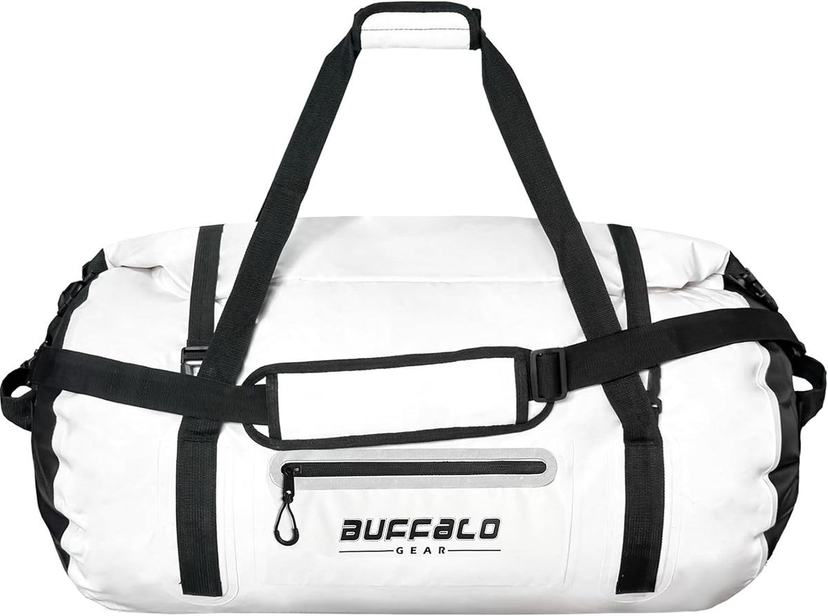 85QT/80L Roll-Top Waterproof Duffel Dry Bag | Thermo-Welded Seams | Kayaking, Fishing & Camping