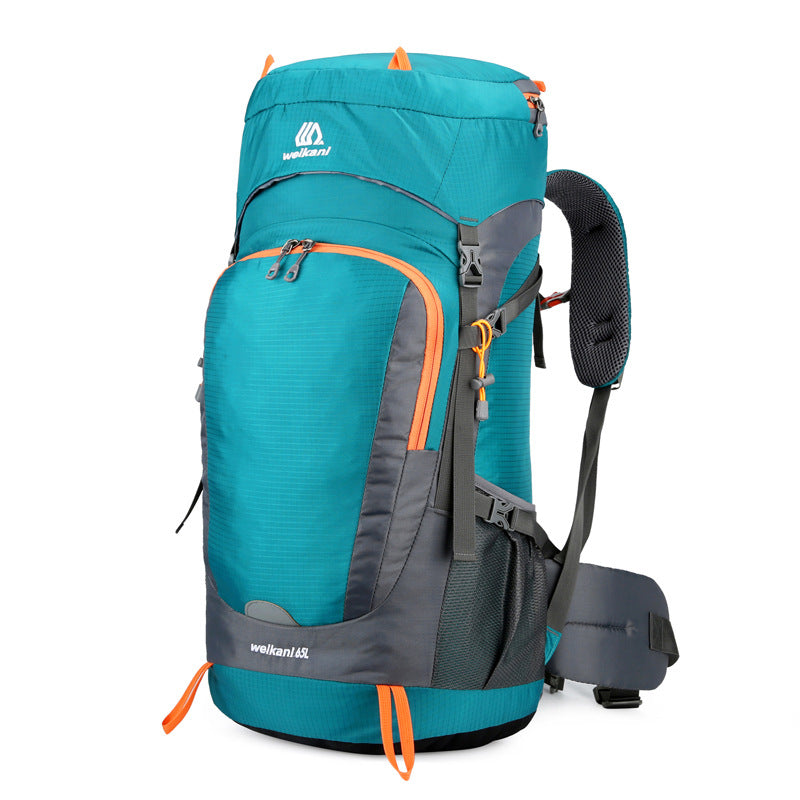 Mountaineering Nylon Hiking Camping Backpack Men