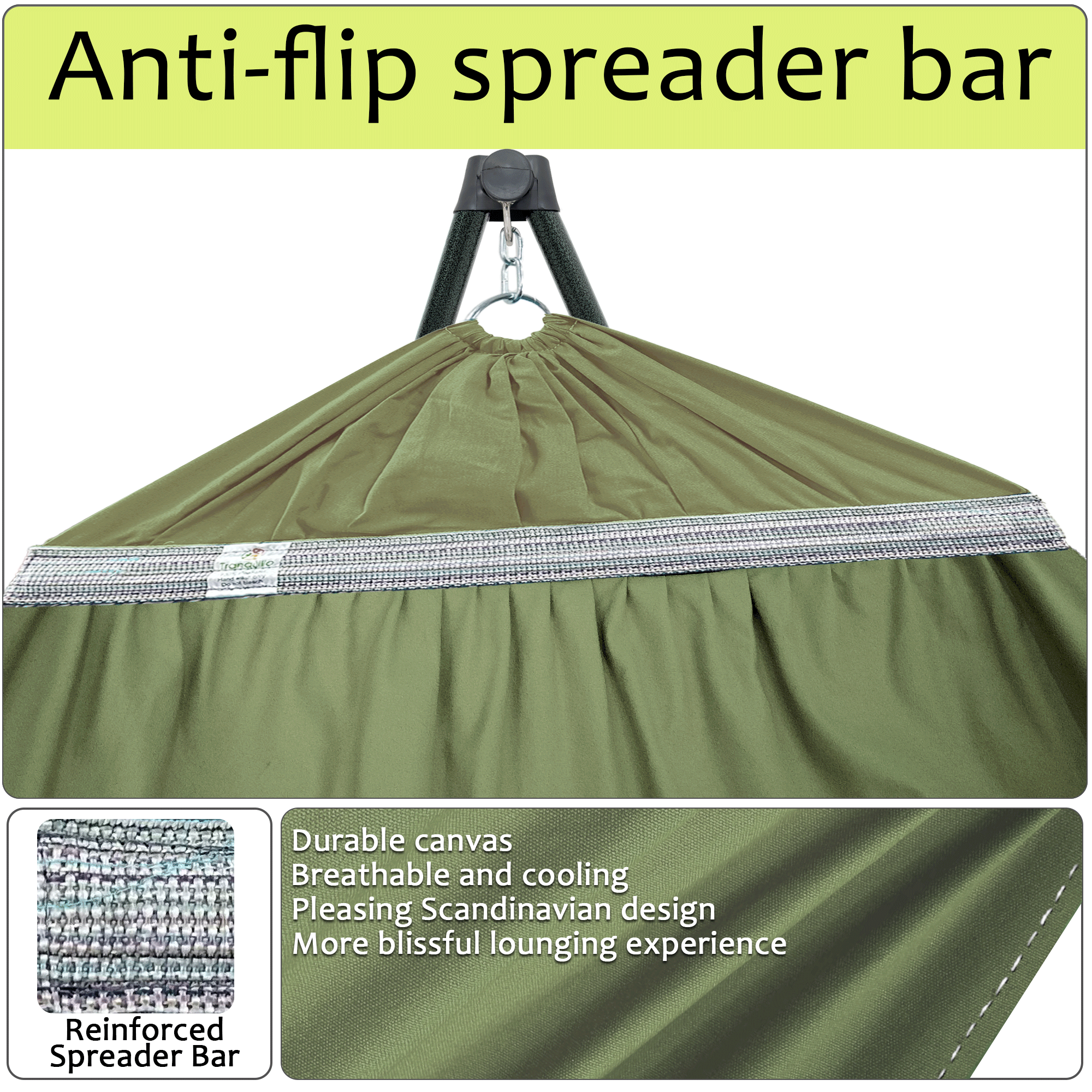 Universal Canvas Hammock Medium Size