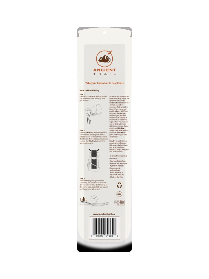 BōnDry - Hydration Bladder Dryer