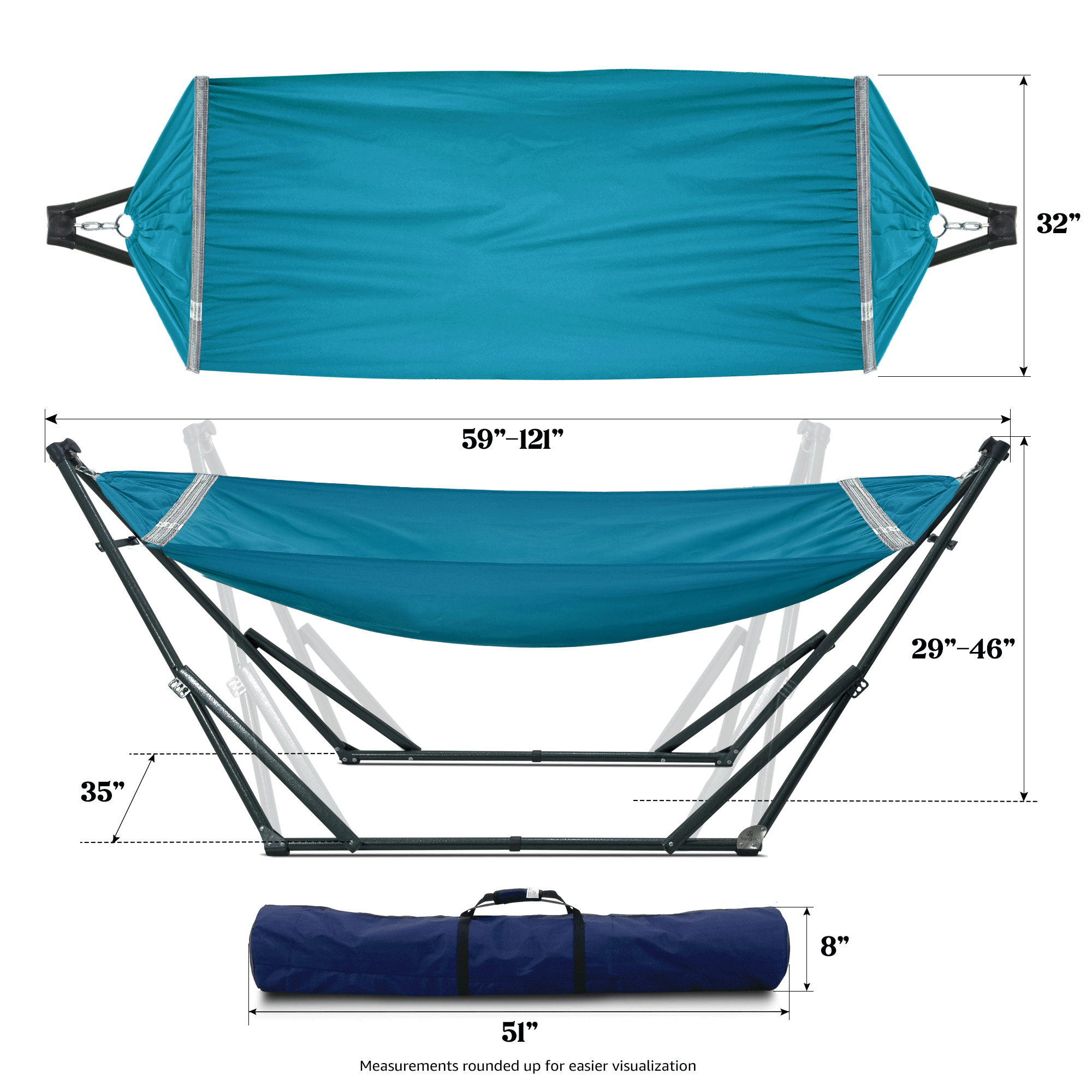 Universal Canvas Hammock Medium Size