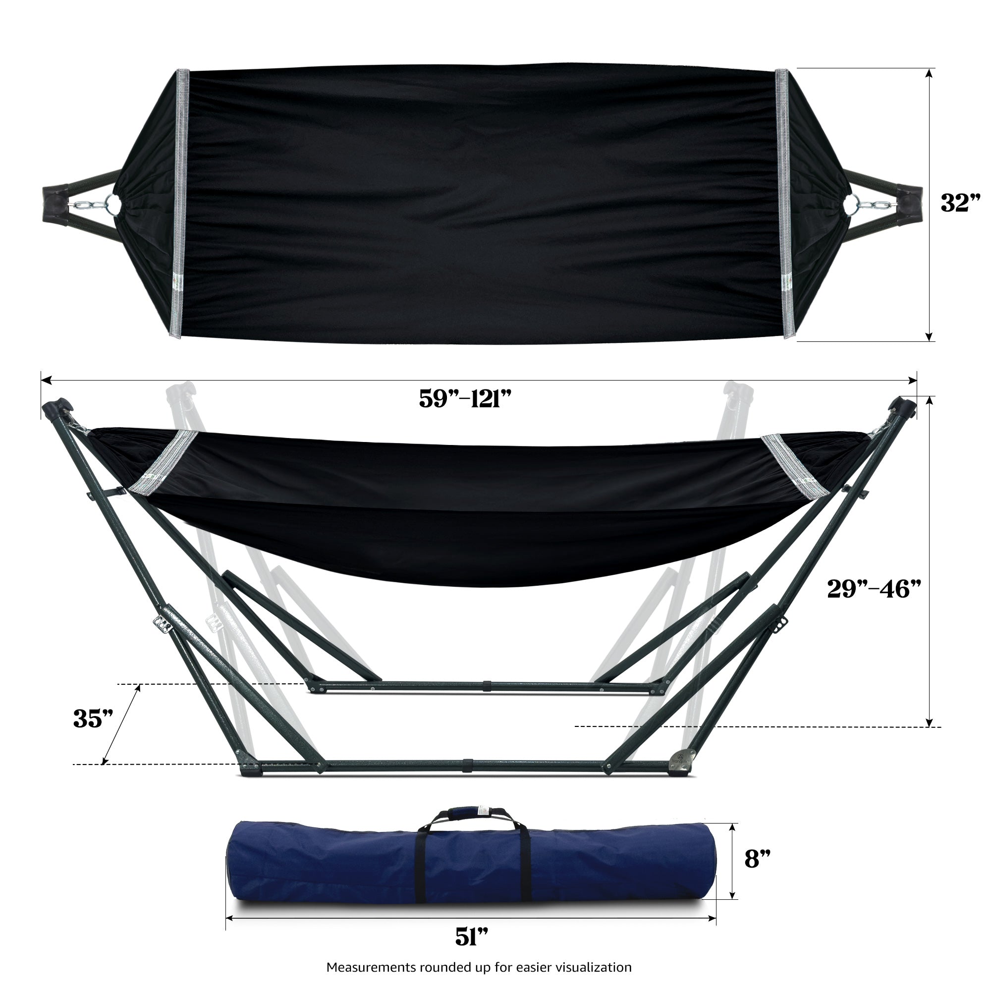 Universal Canvas Hammock Medium Size